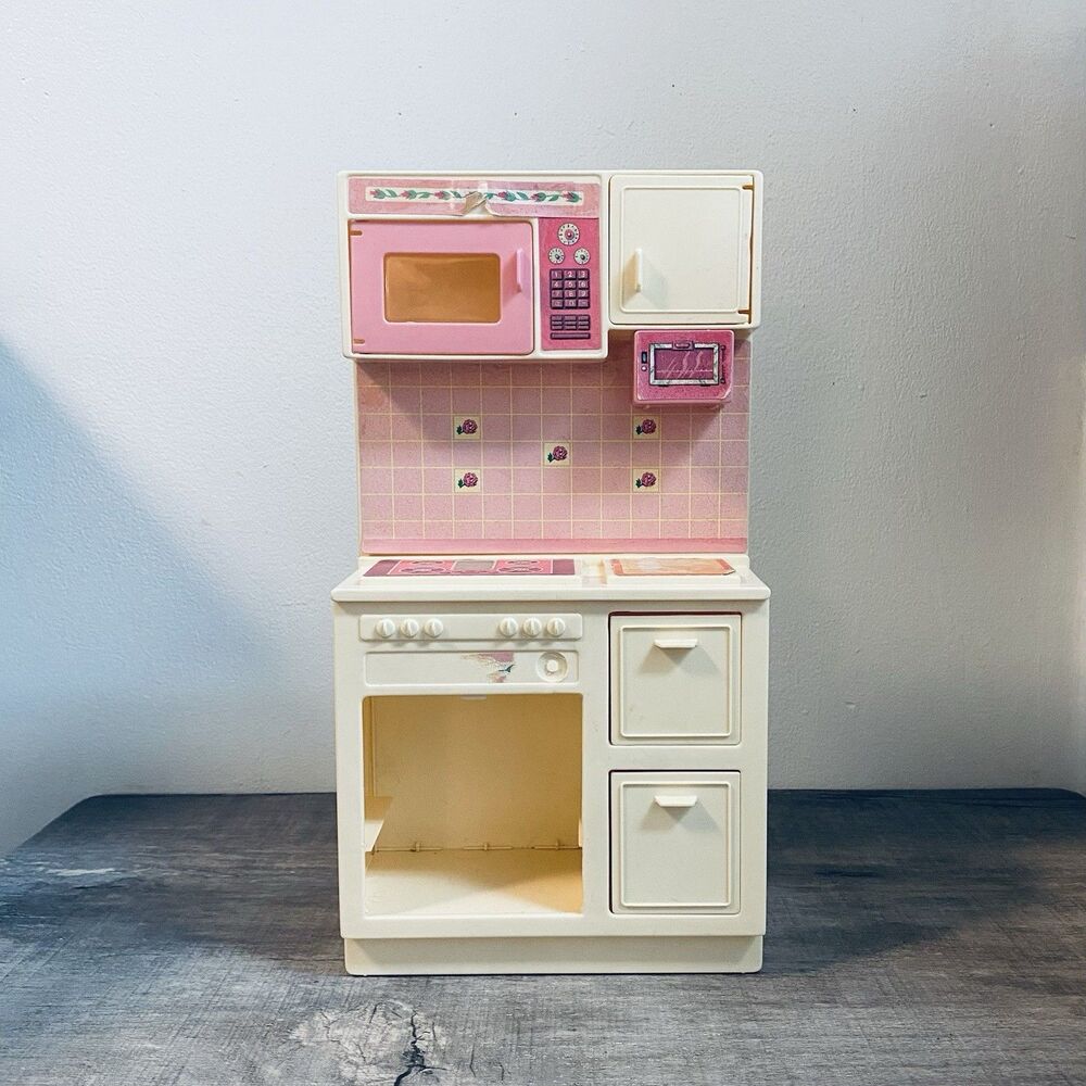 Vintage 1987 Barbie Dream House Kitchen Stove  Replacement Piece.